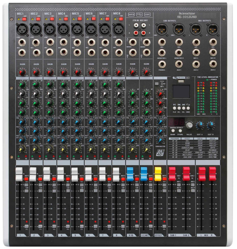 12路调音台SE-1012USB
